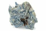 Vibrant Blue Kyanite Crystals In Quartz - Brazil #243596-1